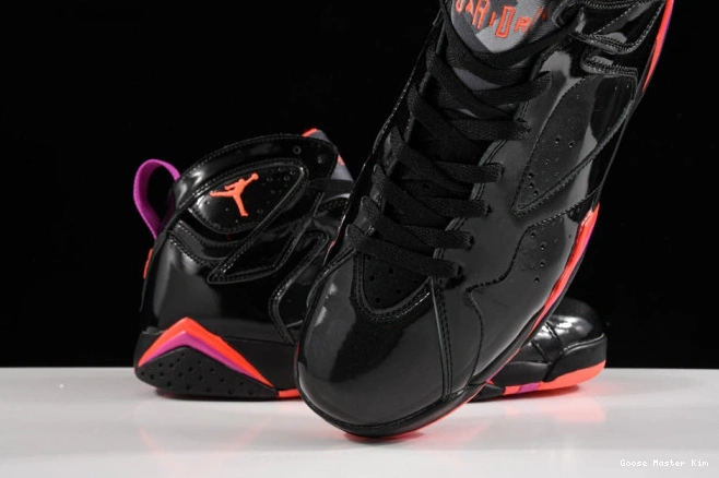 Retro Jordan Patent 7 313358-006 Air Black 0819